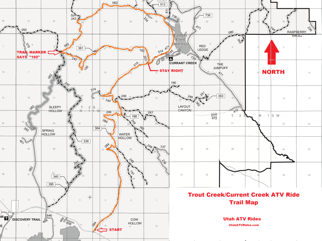 troutcreekcurrentcreekatvridetrailmap